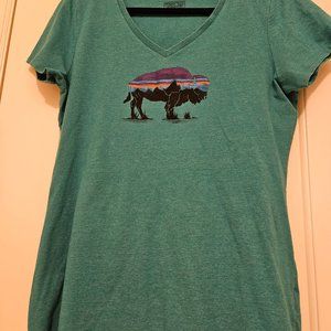 Patagonia V neck T shirt